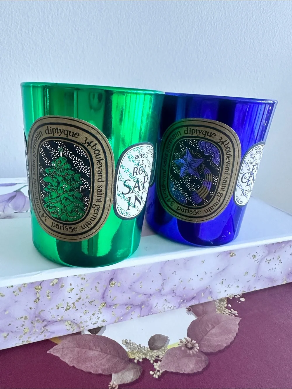 Empty Dyptique special edition candle vases or holders - limited edition